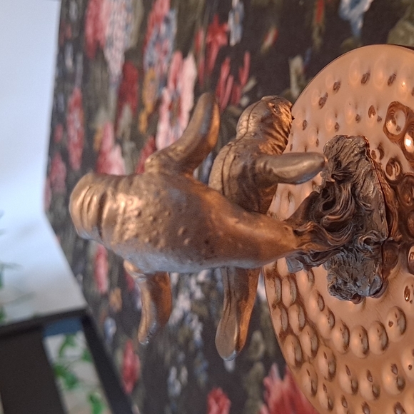 Manatee mother and baby! Spoontiques pewter numbered piece - Picture 3 of 4